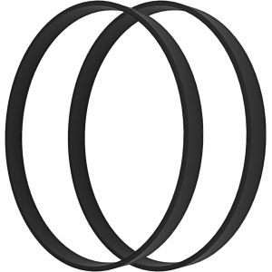 Lot de 2 scies à ruban en caoutchouc pour le travail du bois de 20 "",scie à ruban,compatible avec les accessoires HBS20 (8"",205 mm,noir) - Neuf