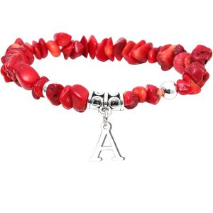 Kal-Lettre Bracelet Homme Pierre Naturelle Bracelet Femme 7 Chakra Couple Bracelet Amiti&eacute; - Neuf