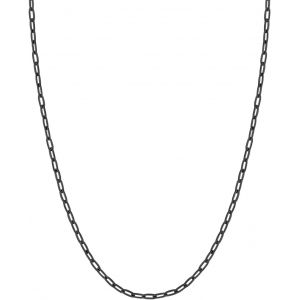 Kal-Cha&icirc;ne Trombone Collier Femme En Acier Inoxydable/Plaqu&eacute; Or, Chaine Fine Maille Pour Pendentif Argent/Or/Noir/Or Rose Large 1.8mm/3mm - Longueur De 35cm &Agrave; 60cm Avec Bo&icirc;te - Neuf