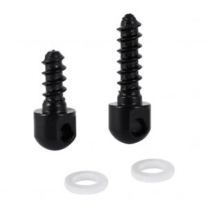 2pcs Sling Pivot Vis Goujons Base Avec Entretoises Blanches S'adapte &Agrave; La Plupart Des Chasses Au Fusil De Chasse - Neuf