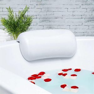 PU imperméable à l'eau de Bain Oreiller, Coussin de Baignoire avec des Tasses d'Aspiration, Ergonomique Baignoire Spa Oreiller, Convient pour Tous les Baignoires, Anniversaire ou Cadeau de Noël - Neuf