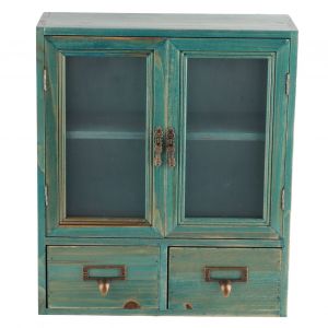 Hjlian Boite De Rangement Multifonctionnelle En Bois Avec Tiroir Pour Cosmetiques Et Maison - Neuf