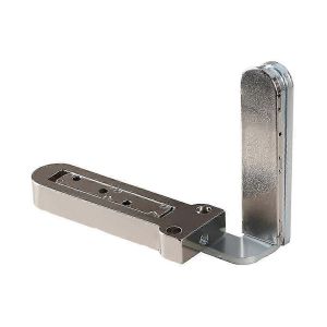 Charnières de porte robustes invisibles réglables avec rotation de l'arbre pivotant vers le haut / vers le bas pour la quincaillerie des meubles d'armoire - Neuf