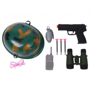 Jouets de simulation pour enfants, accessoires, outils, lots de jeux de role professionnels (camouflage) - Neuf