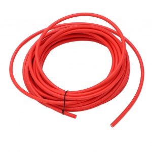 XYONG Cable pour panneau solaire XLPE resistant aux hautes temperatures, faible excentricite, economie d'energie, rouge, 6 mm2, 20 m - Neuf
