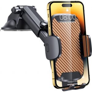 Cheng-Support Telephone Voiture [Stable Et Durable] Universel Support Portable Voiture Auto Porte Telephone Voiture Rotation 360&deg; Compatible Avec Iphone13/12, Samsung, Huawei, Xiaomi, Oneplus Etc - Neuf