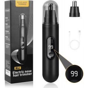 Tondeuse Nez Oreilles, Tondeuse Nez Rechargeable Par Usb Indolore, Coupe Poils Nez Et Oreilles Portable Tondeuse Nez Rechargeable Usb, Tondeuse Nez Indolore Pour Homme Et Femme - Neuf
