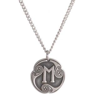 Kal-Collier Avec Pendentif En Forme De 24 Runes - Talisman Viking - Asatru - Pendentif Pa&iuml;en Wiccan - Style Vintage Nordique - Pour Homme Et Femme - Neuf