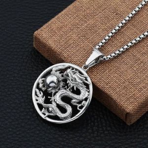 Qualité À La Mode Médaille Collier Pendentif Bateau Pirate Boussole Personnalité Homme Collier Pendentif Hip Hop Bijoux Tendance Bijoux - Neuf