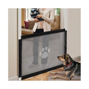 Barri&egrave;re De S&eacute;curit&eacute; Portable Pour Chien Magic Dog - Installation Facile Pour La Maison, Verrouillage, 180 X 78 Cm, Id&eacute;ale Pour Le Confinement Des Animaux - Neuf