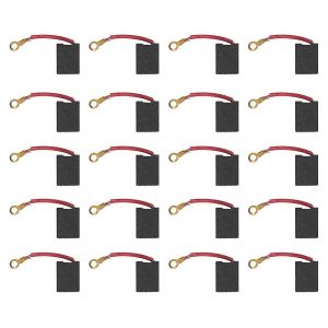 Lot de 20 balais de charbon pour moteur,en cuivre,haute duret&eacute;,pour machine de d&eacute;coupe,pour perceuse &agrave; eau - Neuf