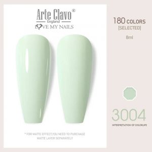 Arte Clavo 8ml Rouge Rose Couleur Tpo-Free Vernis &Agrave; Ongles Gel Lak Tremper Les Ongles Paillettes Uv Hybride Gel Laque Base Sup&eacute;rieure Gel Vernis.3004. - Neuf