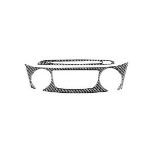 Pour 2014-2020 Souple Fibre De Carbone Voiture Contr&ocirc;le Central Climatiseur Boutons Couverture Garniture Autocollant Accessoires - Neuf