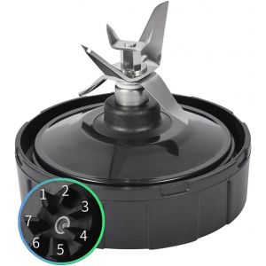 pour Ninja Blast Blending Blade pour Ninja Blenders 3In1 Pi&egrave;ces de Robot Culinaire 1500 W Noir Plastique M&eacute;tal 1000W 1500W Blender Juicer Extracteur de Jus de Remplacement Lame - Neuf