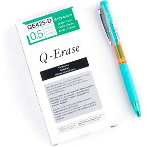 Q-Erase QE427 Porte-mine avec gomme extractible 0,7 mm Dureté HB (1 pièce) - Neuf