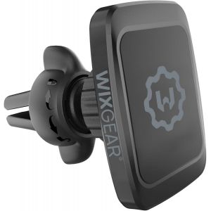 Universal Magnetic Car Phone Holder Compatible With Mobile Phones With Quick Release System - Neuf