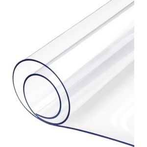 Ulteronixshop-2 mm Nappe de Tapis Protection Transparente Film de Protection de Table pour Imperm&eacute;able R&eacute;sistant Tapis de Table Protection Transparent PVC pour Cuisine Bureau Restaurant(100x200CM) - Neuf