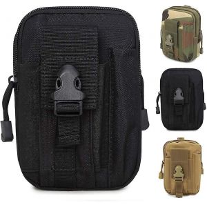 Sac de ceinture tactique, Edc 1000d Waist Pack / Sac multifonctionnel avec mousqueton pour le cyclisme, la randonnée, l¿alpinisme, la course à pied sports de plein air - Neuf
