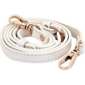 Réglable Bandoulière En Cuir Sangles De Remplacement En Cuir De Vachette Sac À Main Sangle Poignées Pour Sacs À Bandoulière Blanc - Neuf