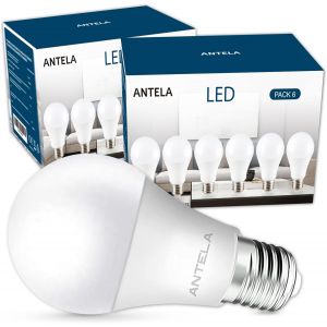Ampoule Led E27 8,5w 4000k 806lm Blanc Neutre A60 60w Equivalent &Agrave; Incandescence, Non-Dimmable, Lot De 6 - Neuf