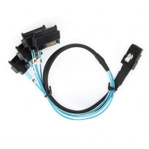 Cable mini SaS 29 broches G0508 SFF-8087 vers SFF-8482 pour ligne de donnees, accessoires informatiques et serveur - Neuf
