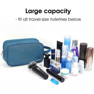Trousse de Toilette de Voyage &agrave; Suspendre Femmes Trousse de Maquillage Organisateur Accessoires Cosm&eacute;tiques Sac de Toilette (Bleu Marine) - Neuf