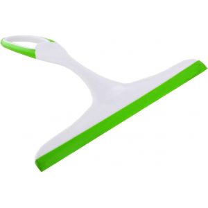 Mini raclette en caoutchouc pour vitres de maison, voiture, salle de bain, miroir de douche (vert) - Neuf