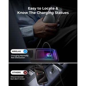 CHENG-Chargeur de Voiture USB C 90 W à Charge Super Rapide, [PD45W & QC45W] Adaptateur de Chargeur de Voiture [encastré] [entièrement métallique] [LED Non distraite], pour 16 15 14 Pro Max Plus - Neuf