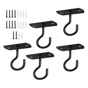 Crochets de plafond pour plantes suspendues,crochets muraux pour paniers de fleurs - Neuf