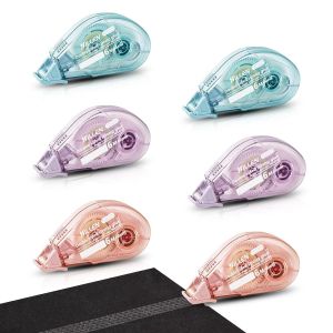 6pcs Roller Colle Ruban Adhésif Double Face, Scotch Double Face Scrapbooking, Souris Colle Roller Pour Scrapbooking, Album Photo, - Neuf