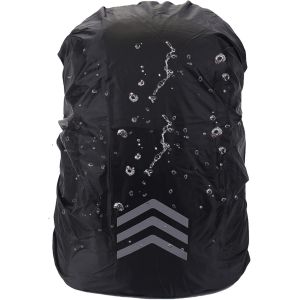 Jgd-&reg; Housse De Pluie Imperm&eacute;able Pour Sac &Agrave; Dos (45-55 L) - R&eacute;fl&eacute;chissant - Protection Contre La Pluie - Pour La Randonn&eacute;e, Le Camping, Le Cyclisme - Neuf
