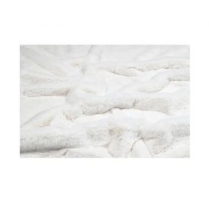 Plaid 130 X 160 Cm Cocooning Bostan Gris - Neuf