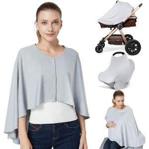 Bébé De Soins Infirmiers Poncho, Multi-Objectif Des Soins Infirmiers Couverture Pour Siège De Voiture De La Canopée, Siège À Haut Dossier, Poussette Couvercle, Panier De Couverture - Neuf