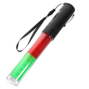 LED S&eacute;curit&eacute; Air Contr&ocirc;le du trafic a&eacute;rien Encouragement Concert Glow Sticks Lumi&egrave;re Voitures Parkings Guides Baguette Multi-usage - Neuf