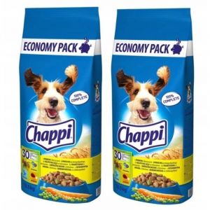 Chappi &Agrave; La Volaille Et Aux L&eacute;gumes - Croquettes Pour Chien - 2x13,5 Kg - Neuf
