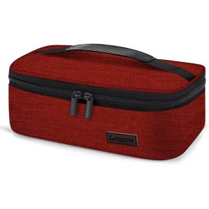 Mini Sac Repas Isotherme Portable Petit Sac Déjeuner pour Femmes Hommes Enfants,Rouge - Neuf
