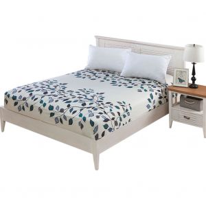 HJLIAN Drap-housse confortable en polyester avec elastique (180 x 200 cm) - Neuf