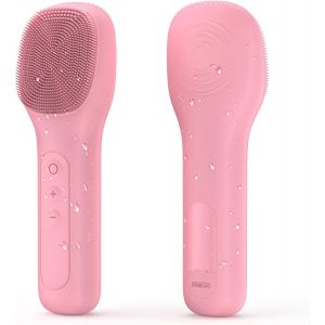 Brosse De Nettoyage Du Visage Rechargeable &Eacute;tanche Pour Nettoyer Exfolier Le Visage Masser Exfoliant &Eacute;lectrique Pour Femmes Et Hommes (Rosa) - Neuf