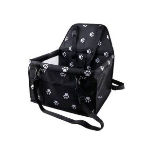 Si&egrave;ge Auto Rehausseur Portable Pour Chien &iquest; Si&egrave;ge Pour Animaux De Compagnie &Eacute;tanche, S&ucirc;r Et Compact Pour Petits Chiens &iquest; Id&eacute;al Pour Les Voyages &iquest; Noir - Neuf