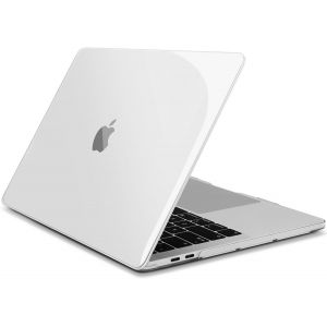 Coque pour MacBook Pro 13 Pouces M2 2022 M1 2020-2016 Mod&egrave;le A2338 A2289 A2251 A2159 A1989 A1706 A1708, Housse &Eacute;tui de Protection en Plastique Mince, Transparente - Neuf