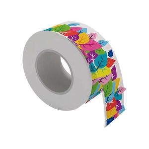 65,6 pieds feuilles color&eacute;es tableau d'affichage bordure imperm&eacute;able &agrave; l'eau et adh&eacute;sif pour sanglier noir de classe - Neuf