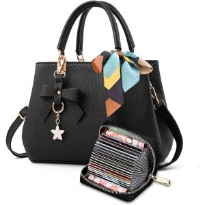 SJZG-Sacs &Agrave; Main En Cuir Pu Pour Femmes, Sacs &Agrave; Bandouli&egrave;re, Sac &Agrave; Poign&eacute;e Sup&eacute;rieure - Neuf