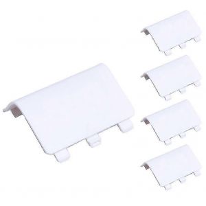 5pcs Contr&ocirc;leur Jeu Batterie Arri&egrave;re Couverture Coque Pi&egrave;ces De Rechange Compatible Avec Xbox One - Neuf