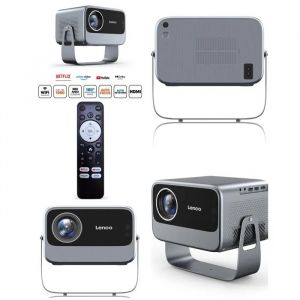 Vid&eacute;oprojecteur - LENCO - Full HD 1080p - 300 lumens - WiFi double bande - Bluetooth 5.0 - Neuf