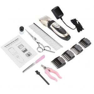 Hjlian Kit De 12 Tondeuses A Cheveux Pour Chien, Prise Ue 220 V, Rechargeables, Pour Animaux De Compagnie - Neuf