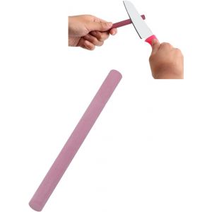 Mevronisshop-Tige D'aff&ucirc;tage En C&eacute;ramique 3000 Grains, Tige D'aff&ucirc;tage En C&eacute;ramique, Pierre D'aff&ucirc;tage De Couteau Portable Dure Pour Polir Et Lisser Les Bords(100 * 8) - Neuf