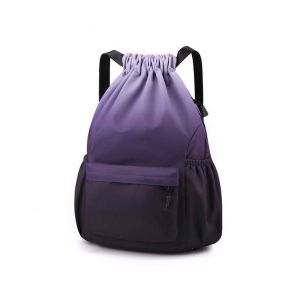 Sac À Dos De Sport Polyvalent Avec Cordon De Serrage - Sac De Sport Durable Pour Le Basket-Ball, La Natation, Les Voyages Et Plus Encore - Confortable Et Spacieux - Capacité De 20 À 35 L - Neuf