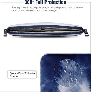 9-11"" Sac de Tablette pour iPad 11 Pouces A16 2025, iPad 10e G&eacute;n. 10,9"", iPad 10,2"", iPad Air 11 Pouces/5e/4e G&eacute;n. 10,9"", Galaxy Tab A9 Plus 11"", Sac pour Smart Keyboard, For&ecirc;t Grise - Neuf