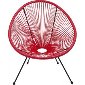 Ulteronixshop-Design Fauteuil De Jardin Acapulco Rouge - Neuf