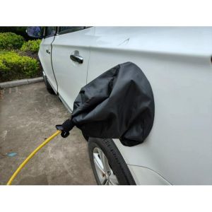 Cache-Prise De Recharge Pour V&eacute;hicule &Eacute;lectrique, &Eacute;tanche, R&eacute;sistant Aux Intemp&eacute;ries (Pluie, Soleil, Uv, Neige), Fixation Magn&eacute;tique Pour V&eacute;hicules &Eacute;lectriques Avec Corps En Acier. - Neuf